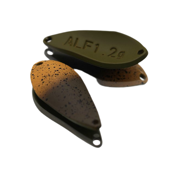 Блесна Alfred ALF duralumin 1.2g TSUBU MATCHA KARASHI